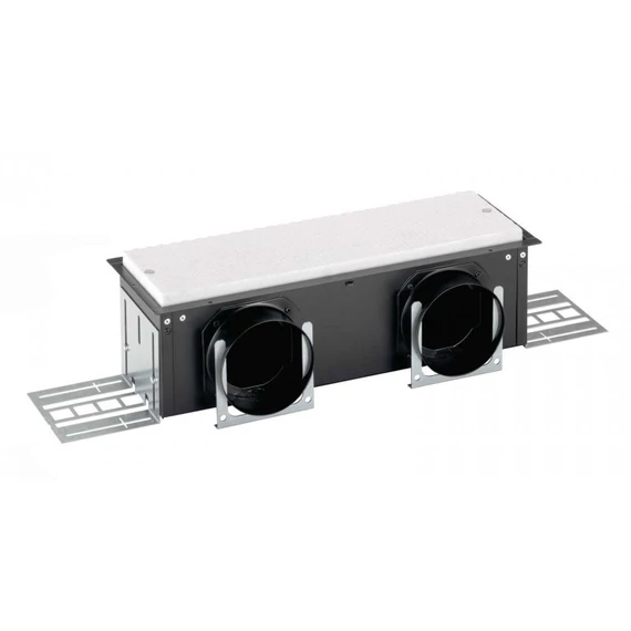 CLD-P rácsfogadó ház oldalsó 115 mm - 2 x Ø 90 mm