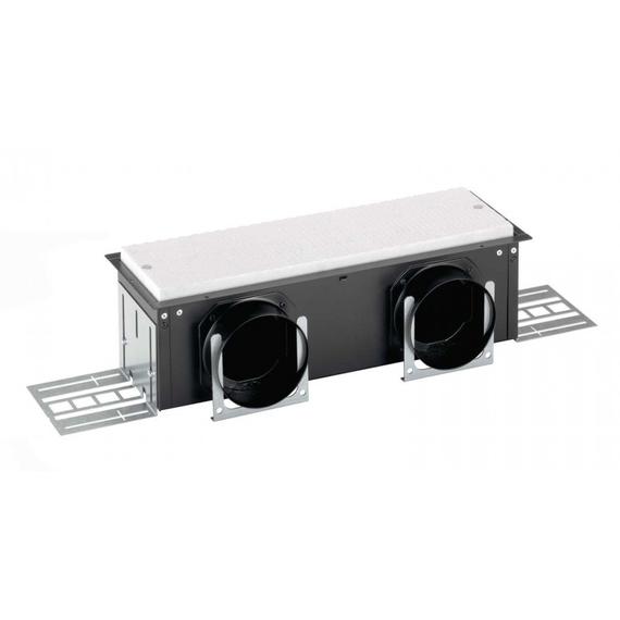 CLD-P rácsfogadó ház oldalsó 140 mm - 2 x Ø 90 mm